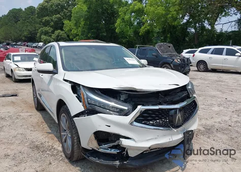 2021 Acura Rdx Technology Package z USA, uszkodzony, nr VIN 5J8TC2H55ML020136